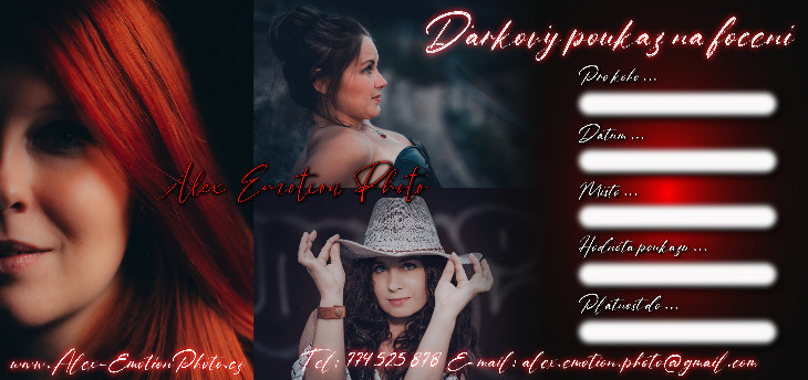 Dárkový poukaz na focení